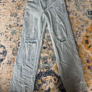 RSQ Distressed Light Blue Jeans Wide leg